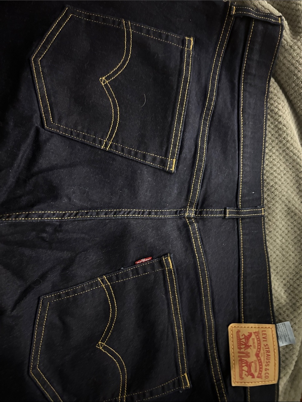 Levi's 724 women’s plus size, high rise, straight jeans
